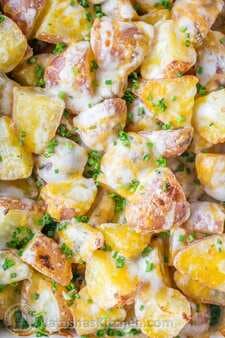 Baked Cheesy Red Potatoes