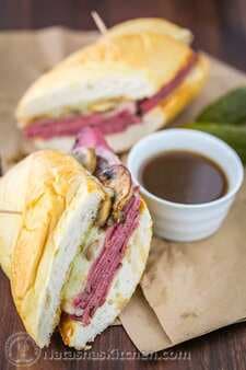 French Dip Pastrami Sandwich