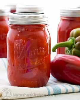 Marinated Canned Bell Peppers
