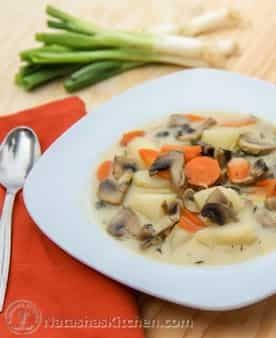 Russian Mushroom And Potato Soup