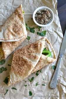 Grilled Chicken and Hummus Wraps