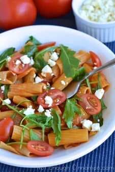 Pasta Risotto with Arugula and Cherry Tomatoes