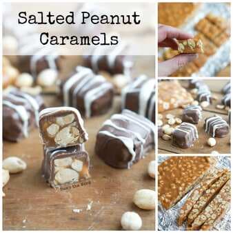 Salted Peanut Caramels