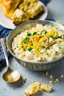 Chicken Potato Broccoli And Corn Chowder