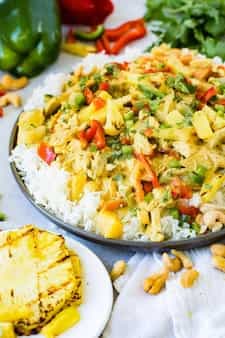 Pineapple Coconut Chicken Curry