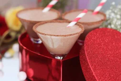 Chocolate Hazelnut Milkshake Martinis