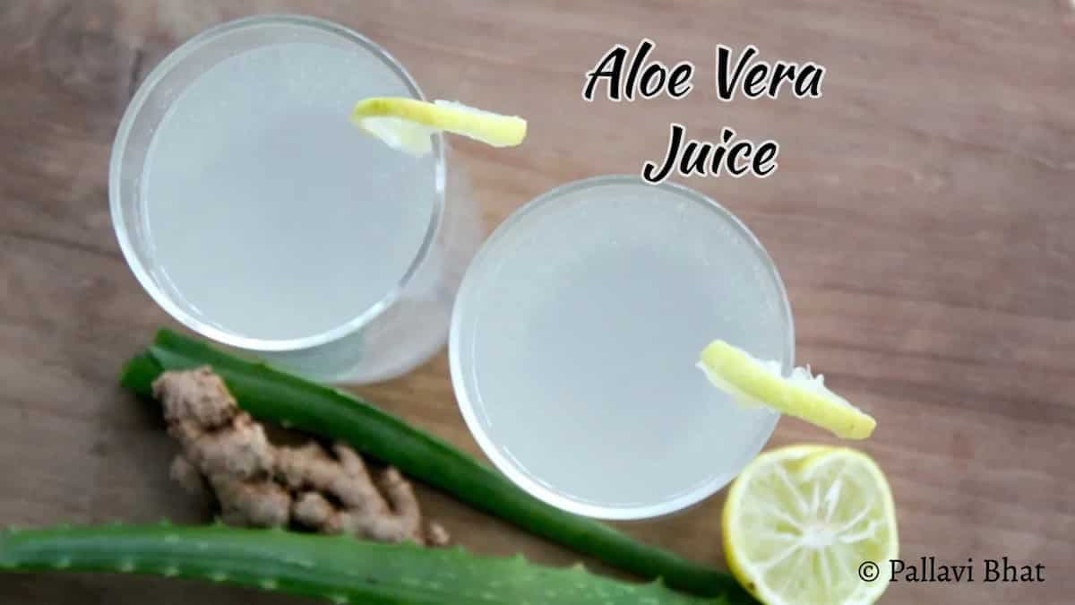 Aloe Vera Juice At Home