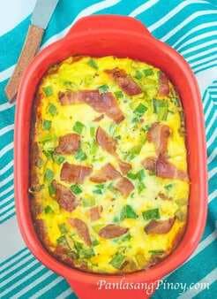 Bacon And Cheese Breakfast Casserole