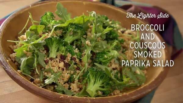 Broccoli Couscous Smoked Paprika Salad