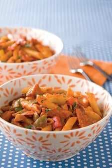 Sausage And Peppers Pasta