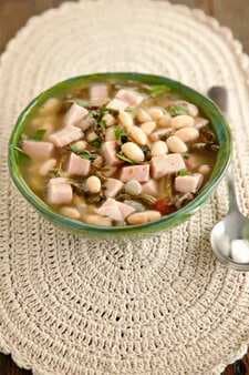 Southern Ham And Bean Soup