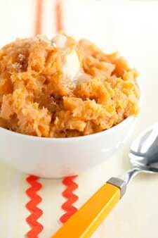 Sweet & Spicy Mashed Sweet Potatoes