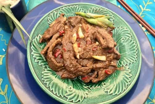 Spicy Chinese Beef with Cumin
