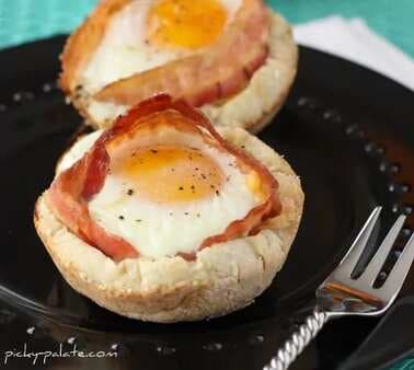 Bacon and Cheese Egg Mcmuffin Cups