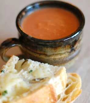 Creamy Tomato-Balsamic Soup