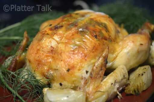Herb Butter Roasted Chicken