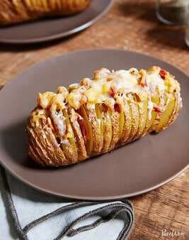 Cheese And Bacon Baked Potatoes