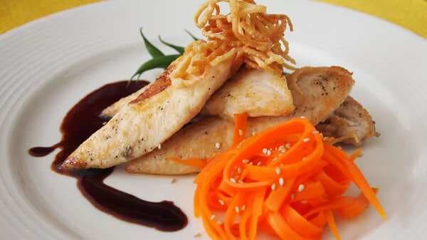 Chicken Breast With Hoisin Sauce And Honey