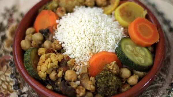 Couscous With Stewed Vegetables
