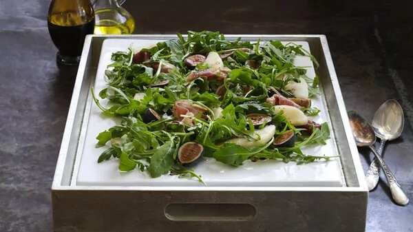Fig, Prosciutto And Pear Salad
