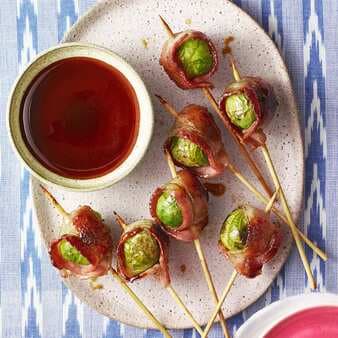 Bacon-Wrapped Brussels Sprouts