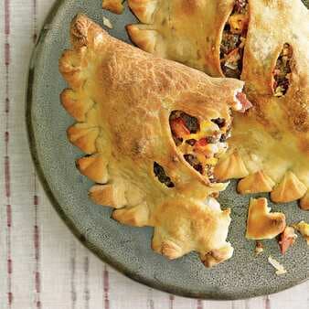 Grilled Bacon Cheeseburger Calzones