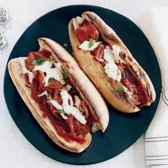 Herbed Turkey Meatball Subs