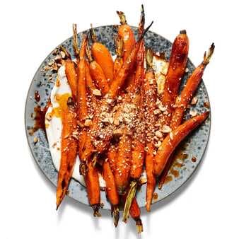 Honey & Harissa Roasted Carrots
