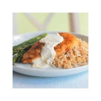 Parmesan-Crusted Chicken In Cream Sauce