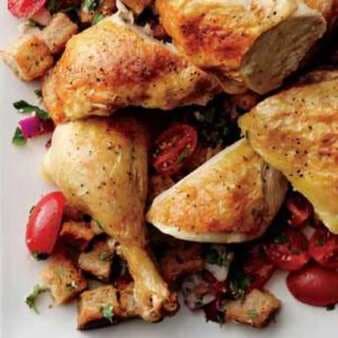 Roast Chicken With Panzanella