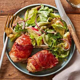 Smoked Prosciutto-Wrapped Chicken Thighs
