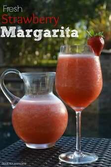 Fresh Strawberry Margarita