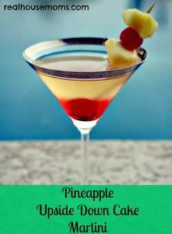 Pineapple Cake Martini