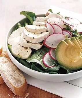 Arugula Salad With Chicken And Avocado