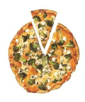 Broccoli And Goat Cheese Pizza