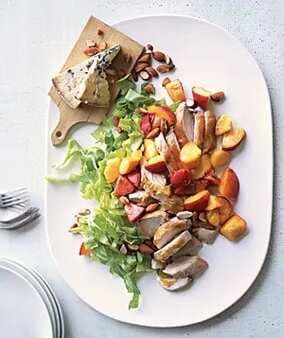 Chicken And Peaches Platter