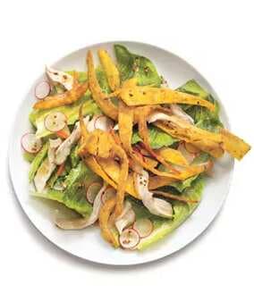 Chicken Salad With Crispy Tortillas