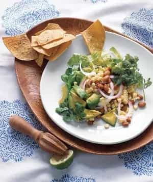 Cool Southwestern Salad With Corn And Avocado
