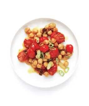 Curried Tomatoes And Chickpeas