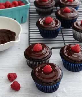 Dairy-Free, Egg-Free Double Chocolate Cupcakes