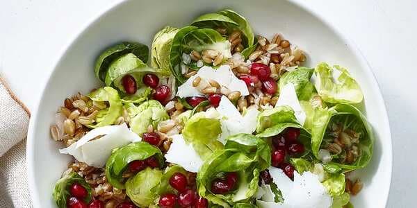 Farro And Brussels Sprouts Salad
