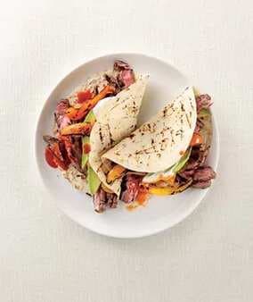 Grilled Beef And Pepper Fajitas
