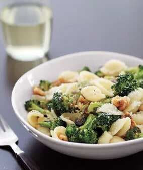 Orecchiette With Roasted Broccoli And Walnuts