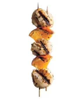 Rosemary And Orange Scallop Kebabs