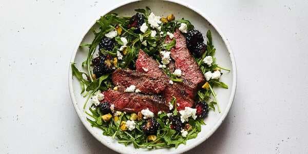 Steak And Blackberry Salad