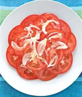 Tomato And Shallot Salad
