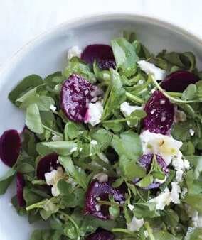 Watercress Salad With Beets And Feta