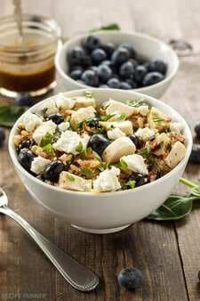 Blueberry Basil Rice Salad