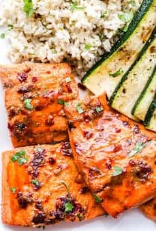 Chipotle Maple Grilled Salmon