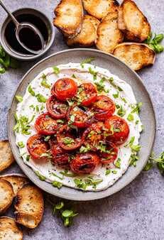 Grilled Tomatoes with Ricotta